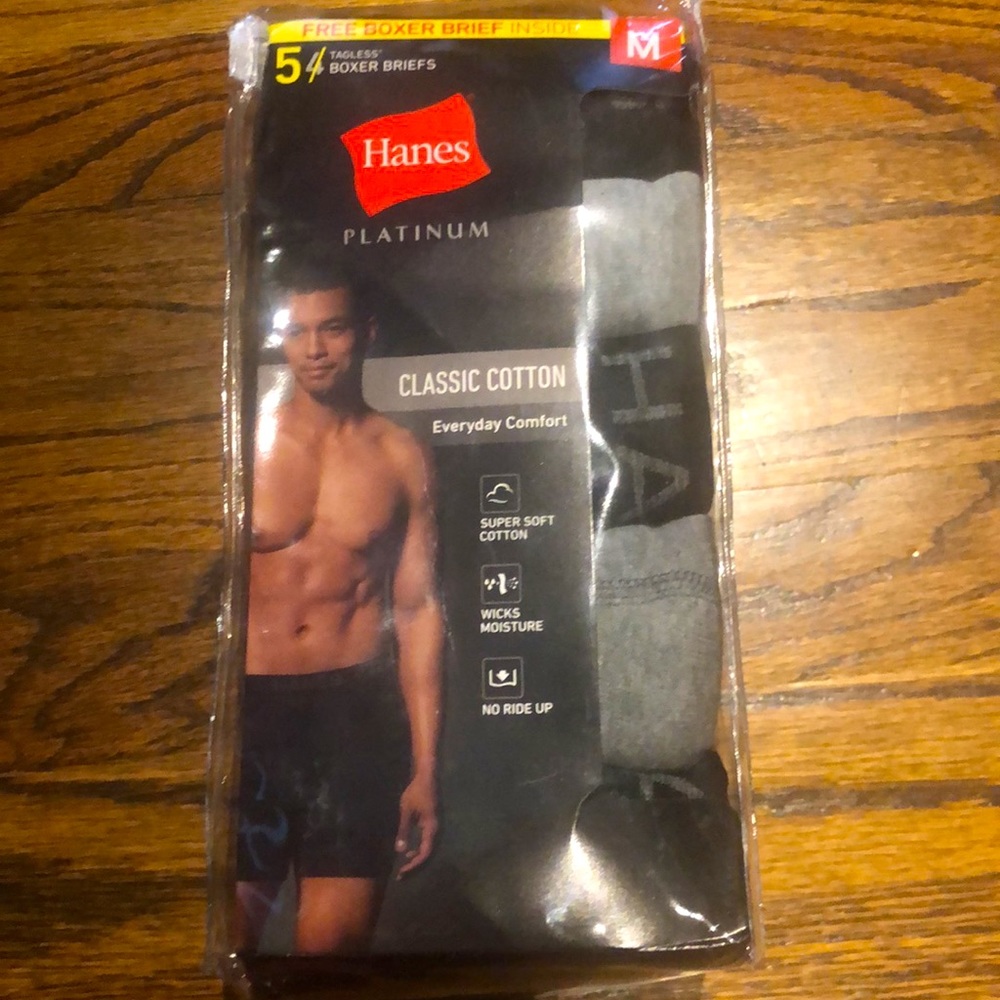 Hanes 5pk boxer briefs